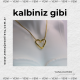 Altın Kalp Kolye