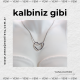 Gümüş Kalp Kolye